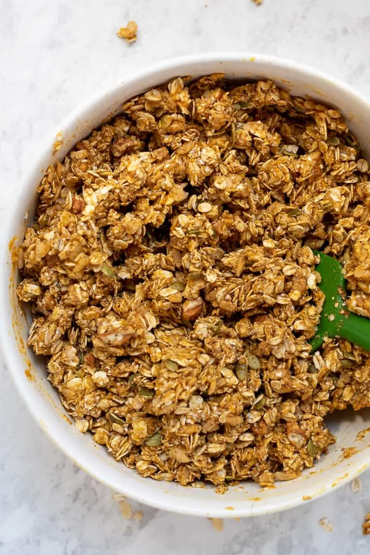 Healthy Pumpkin Granola {Vegan + GF} - Simply Quinoa