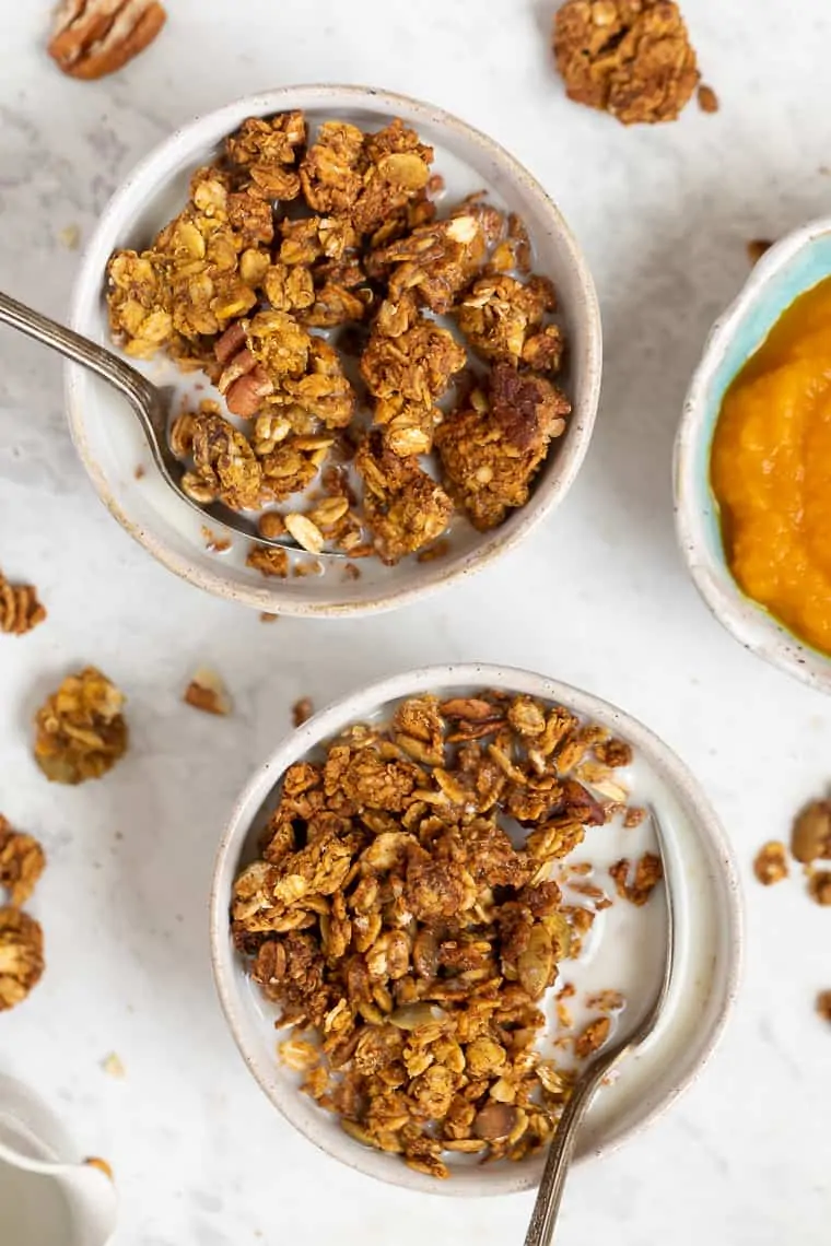 Healthy Pumpkin Granola Recipe