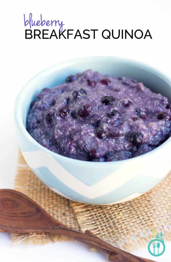 Quinoa Blueberry, Banana and Grape Breakfast Bowl – The Salted Cookie