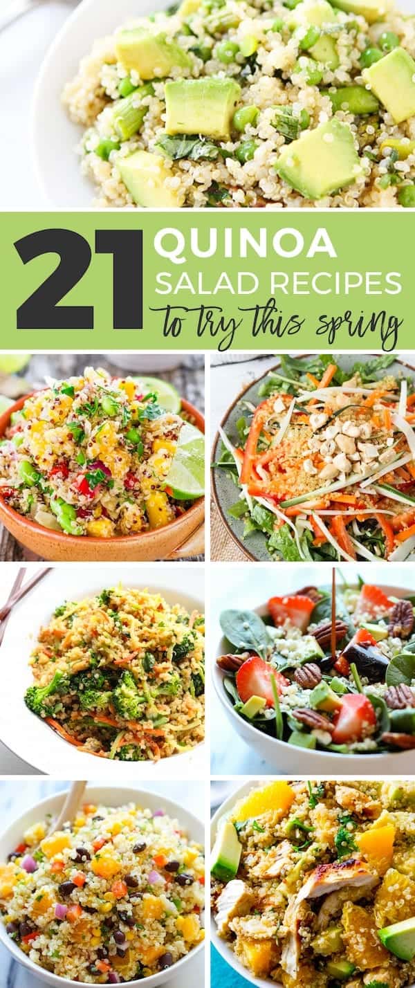 21 healthy quinoa salad recipes to try this spring
