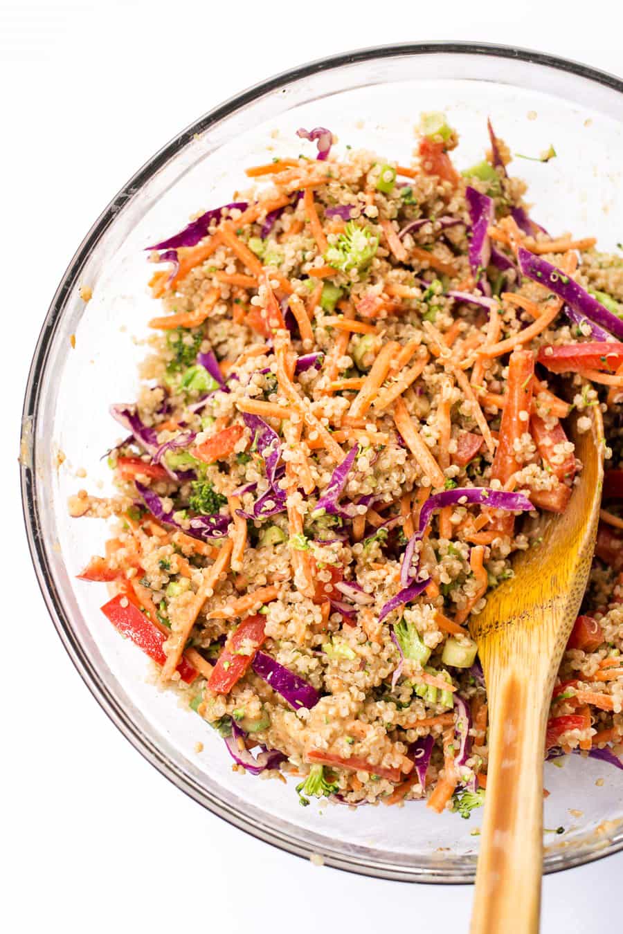 How to make the BEST thai quinoa salad ever!