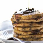 Superfood Chocolate Quinoa Pancakes (gluten-free + vegan)