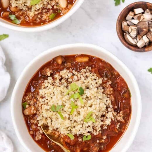 Quinoa & White Bean Stew {High Protein!} Simply Quinoa
