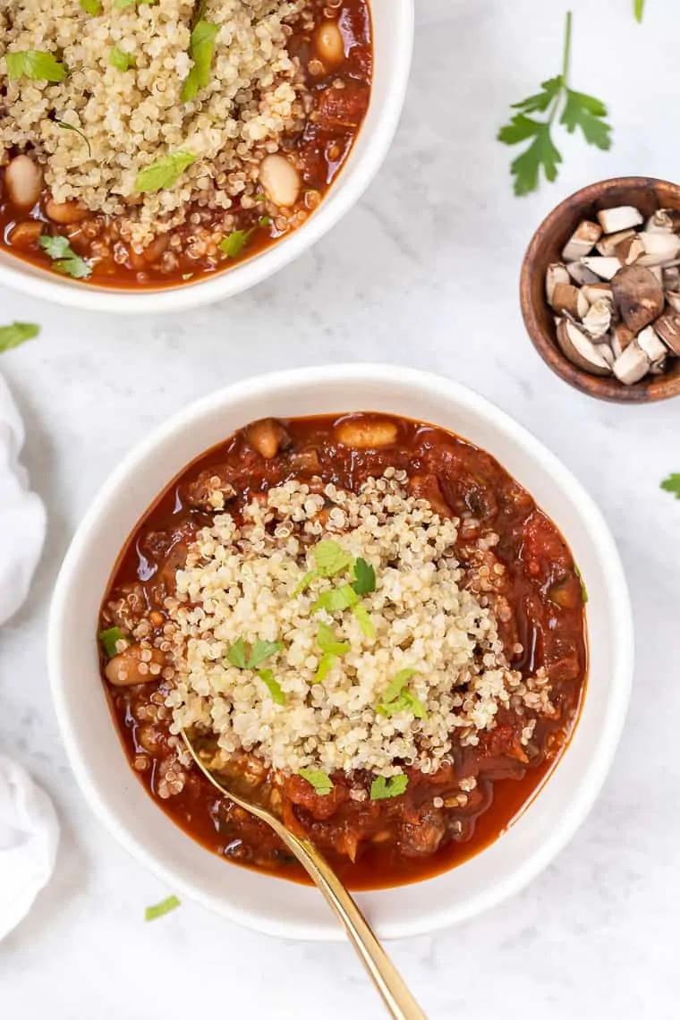 Quinoa White Bean Stew