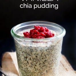 High Protein Vanilla Chia Pudding - Simply Quinoa