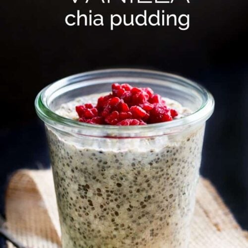 High Vanilla Chia Pudding - Simply