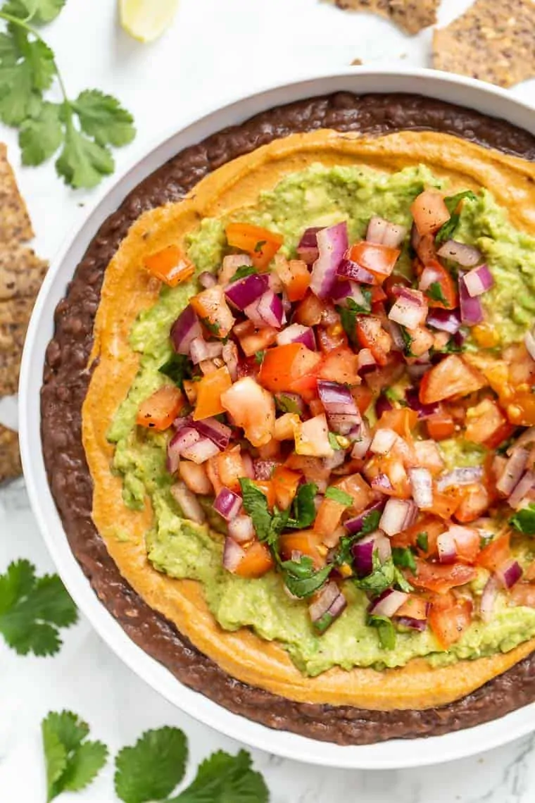 Vegan Refried Bean Dip