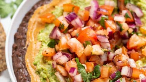 Vegan Mexican Layer Dip