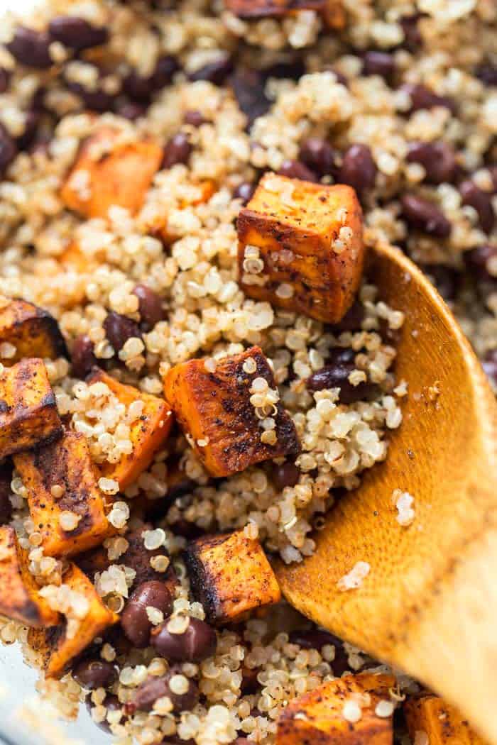 chili roasted sweet potatoes