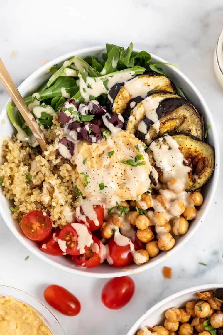 Mediterranean Quinoa Bowls