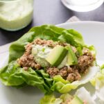 Skip the tortillas and wraps and try these instead >> Mushroom + Quinoa Lettuce Wraps | simplyquinoa.com