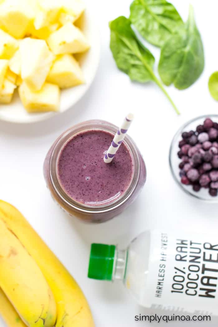 The Ultimate PostWorkout Smoothie Simply Quinoa