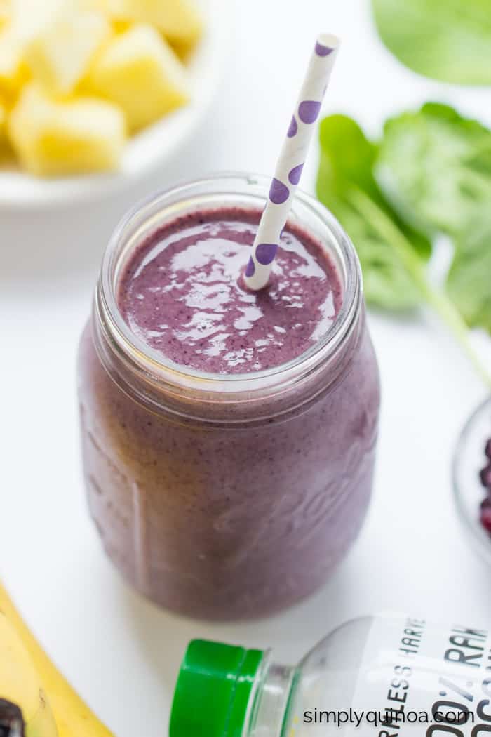 The Ultimate PostWorkout Smoothie Simply Quinoa