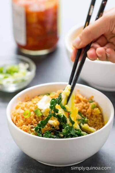 Kimchi Grain Bowls