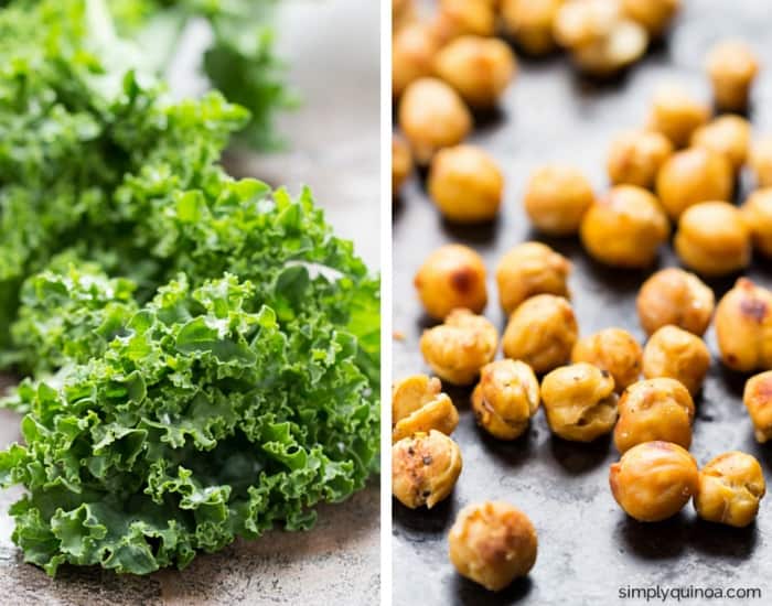 How to make the most epic vegetarian kale salad ever!