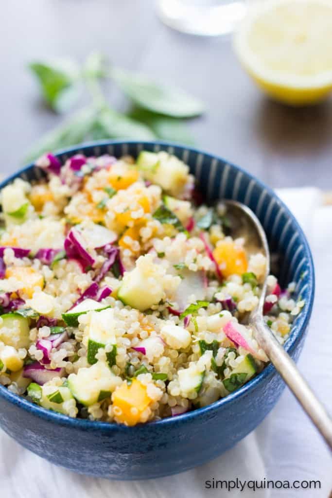 Farmer's Market Quinoa Salad Simply Quinoa
