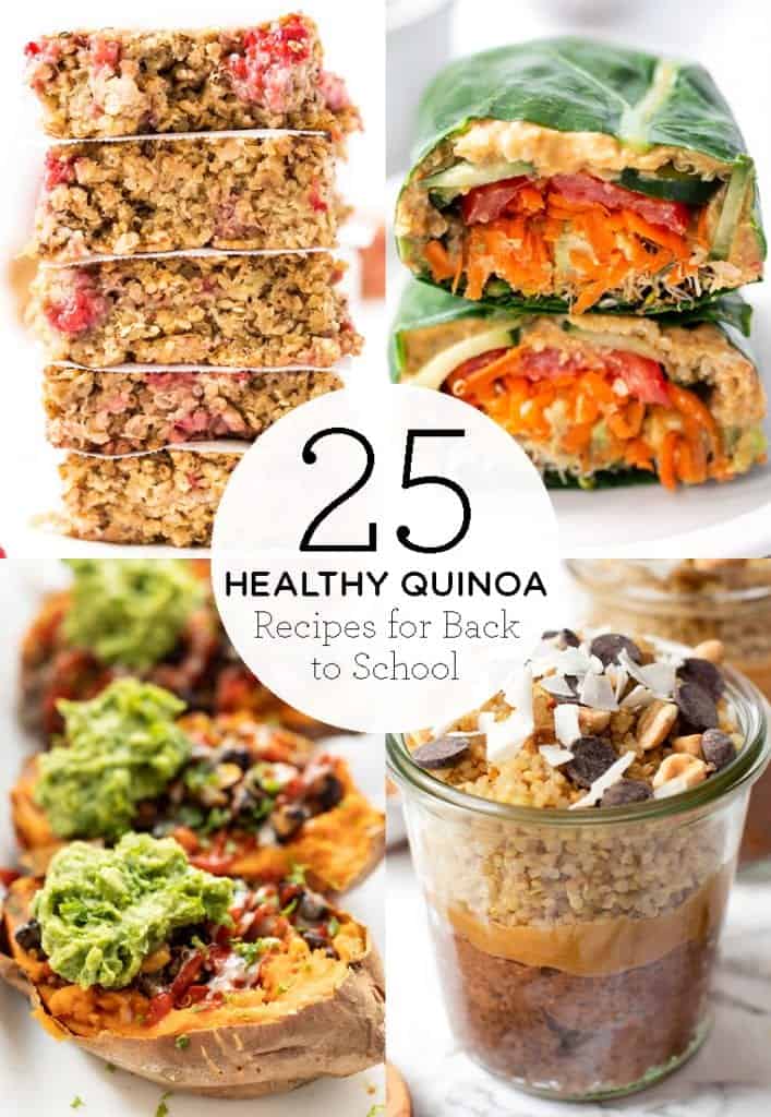 25 Quinoa Recipes for back-to-school