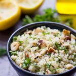 Lemon Herb Quinoa with Toasted Hazelnuts and a peppery vinaigrette | recipe on simplyquinoa.com