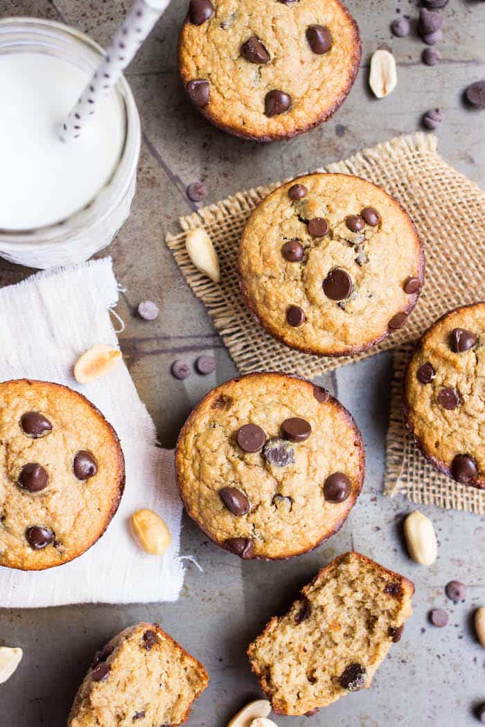 Flourless Peanut Butter Quinoa Muffins as part of the NEW Quinoa for Breakfast Cookbook from Alyssa Rimmer