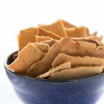 Garlic Rosemary Quinoa Crackers - thin, crispy and perfect for dipping | recipe on simplyquinoa.com