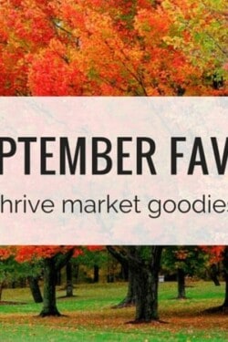 September Faves - my Thrive Market Goodies from simplyquinoa.com