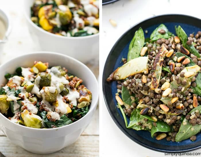 Healthy Fall Quinoa Salads from simplyquinoa.com