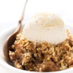 Slow Cooker Quinoa Apple Crisp