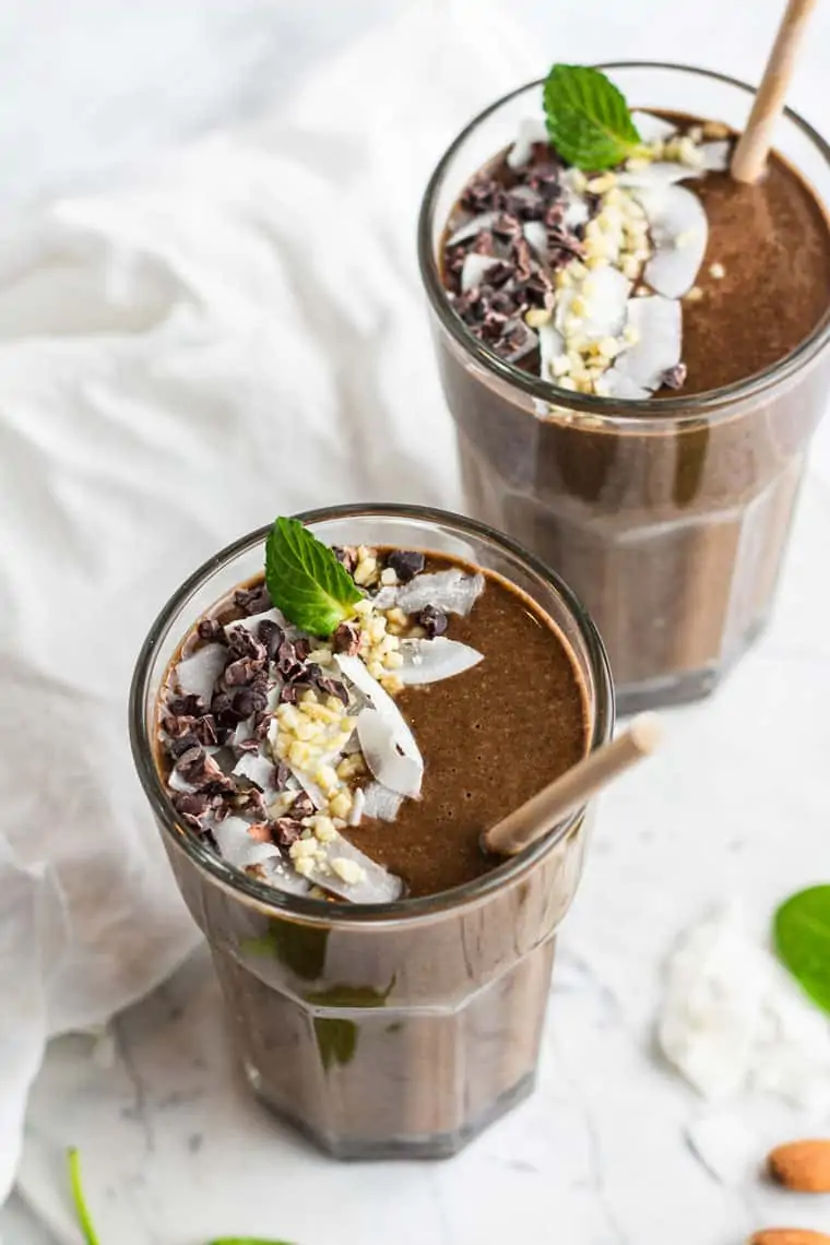 Vegan Almond Joy Smoothie Recipe