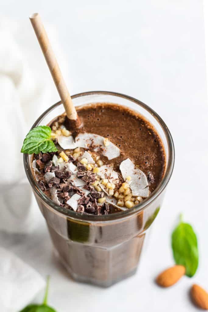 Energizing Almond Joy Smoothie Simply Quinoa