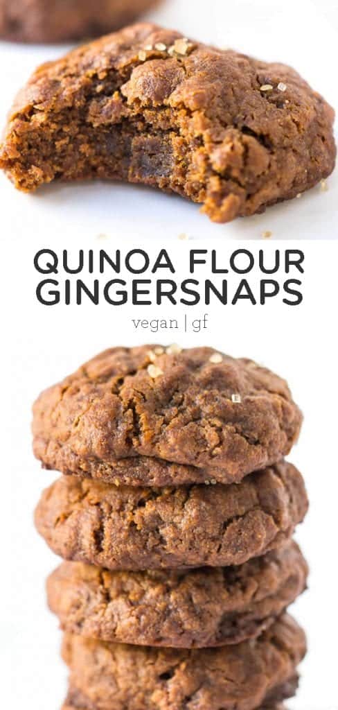 Quinoa Flour Gingersnaps