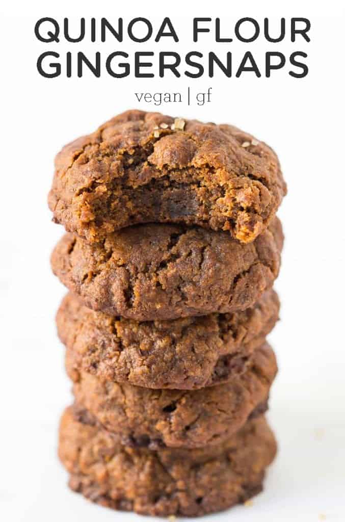 Quinoa Flour Gingersnaps