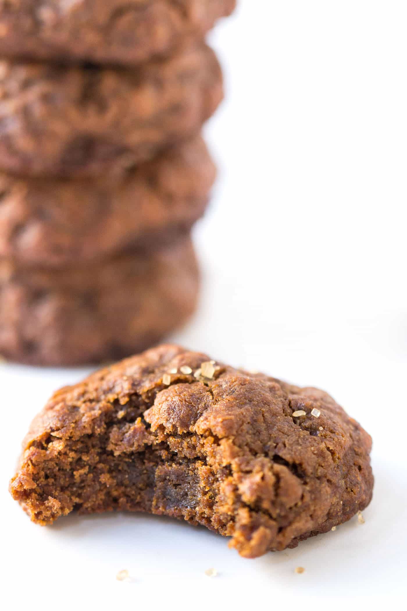 Vegan Gingersnaps -- the perfect cookie to take to my next holiday cookie swap. Everyone will love them!