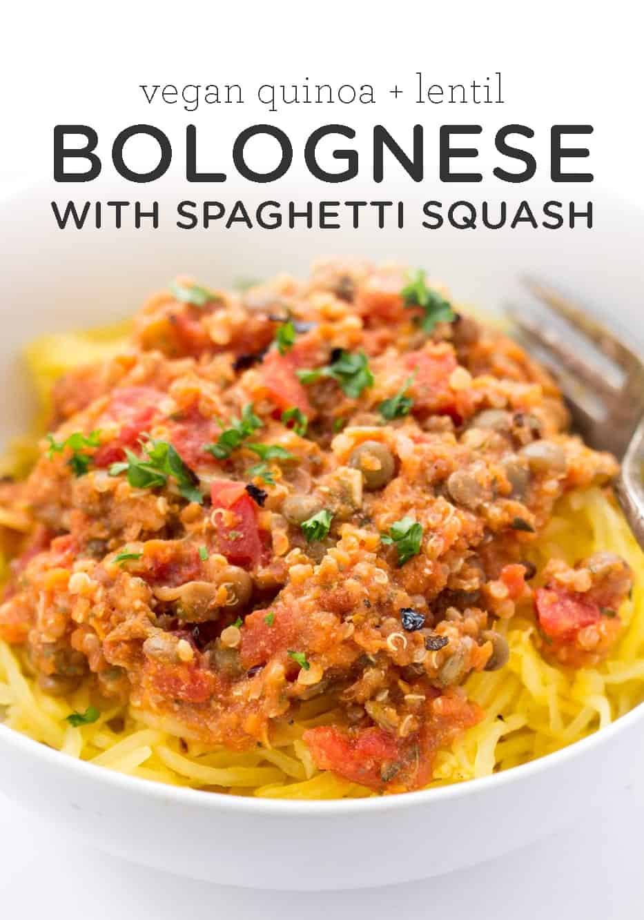 Quinoa + Lentil Bolognese Simply Quinoa