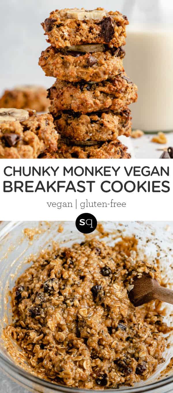 Chunky Monkey Vegan Breakfast Cookies Simply Quinoa