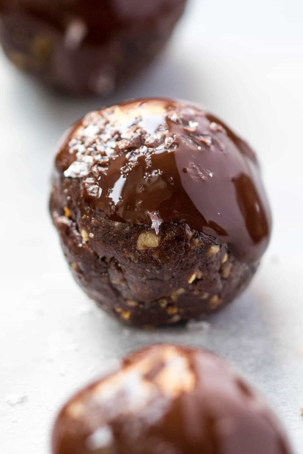 Sea Salt + Dark Chocolate Quinoa Energy Balls Simply Quinoa