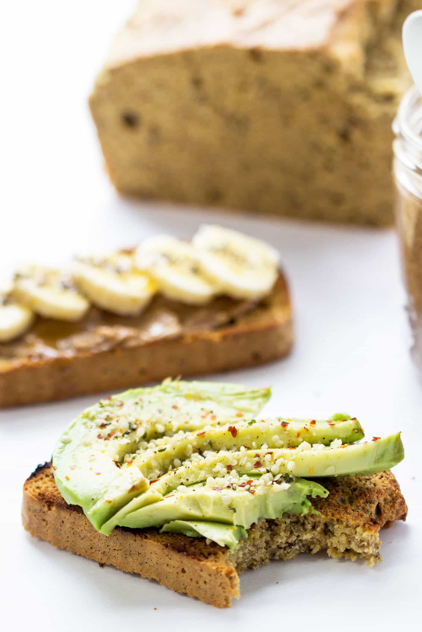 Healthy almond flour bread is the BEST base for avocado toast