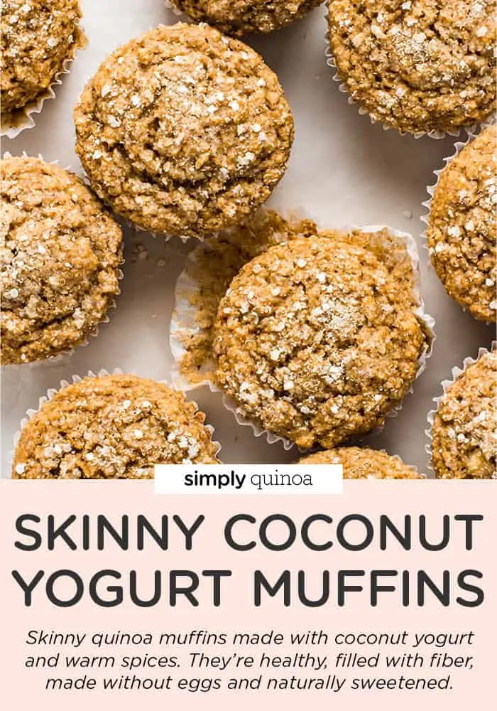 Spiced Coconut Yogurt Muffins