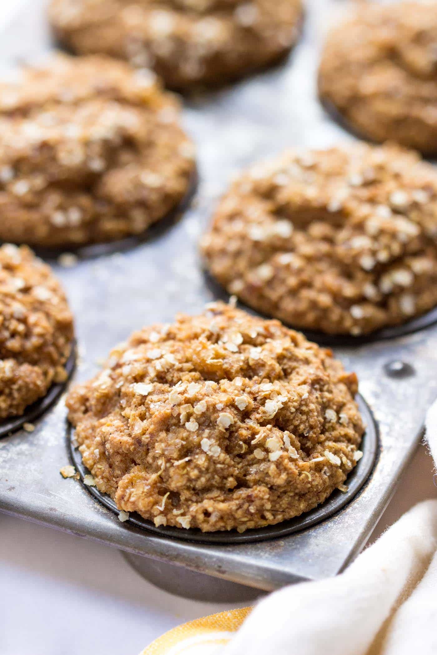 Spiced Quinoa Muffins with Coconut Yogurt