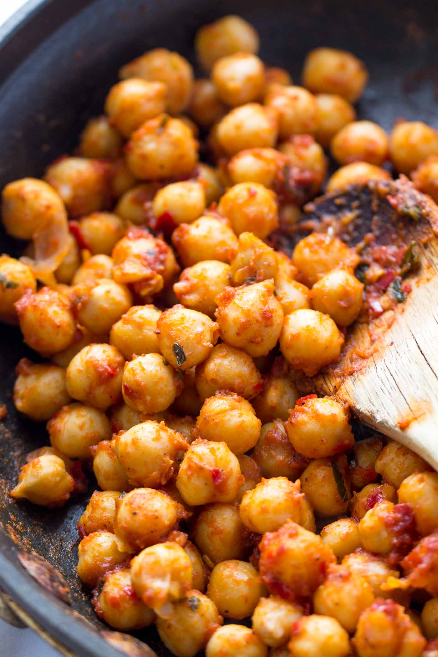 Harissa Chickpeas