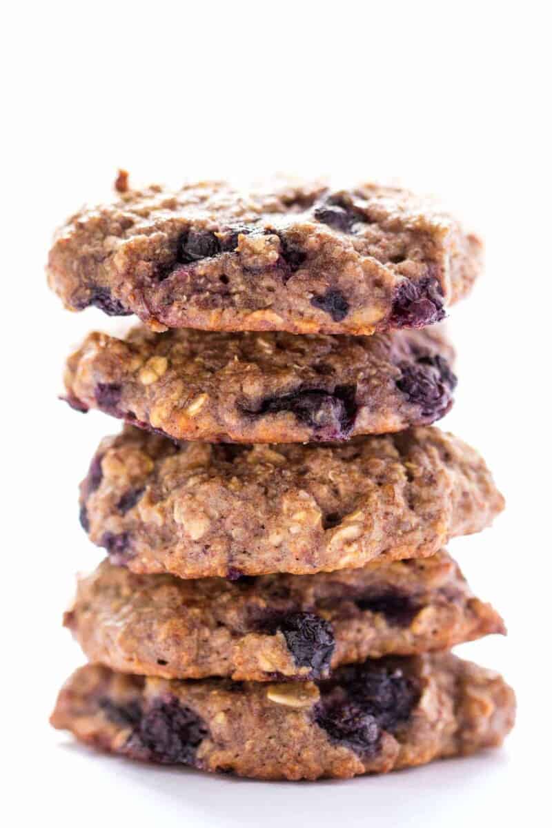 Blueberry Muffin Quinoa Breakfast Cookies Simply Quinoa
