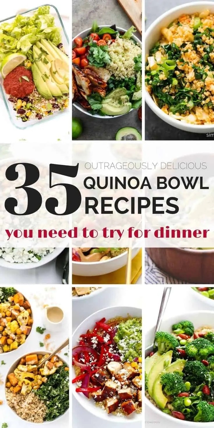 35 delicious quinoa bowl recipes to try for dinner