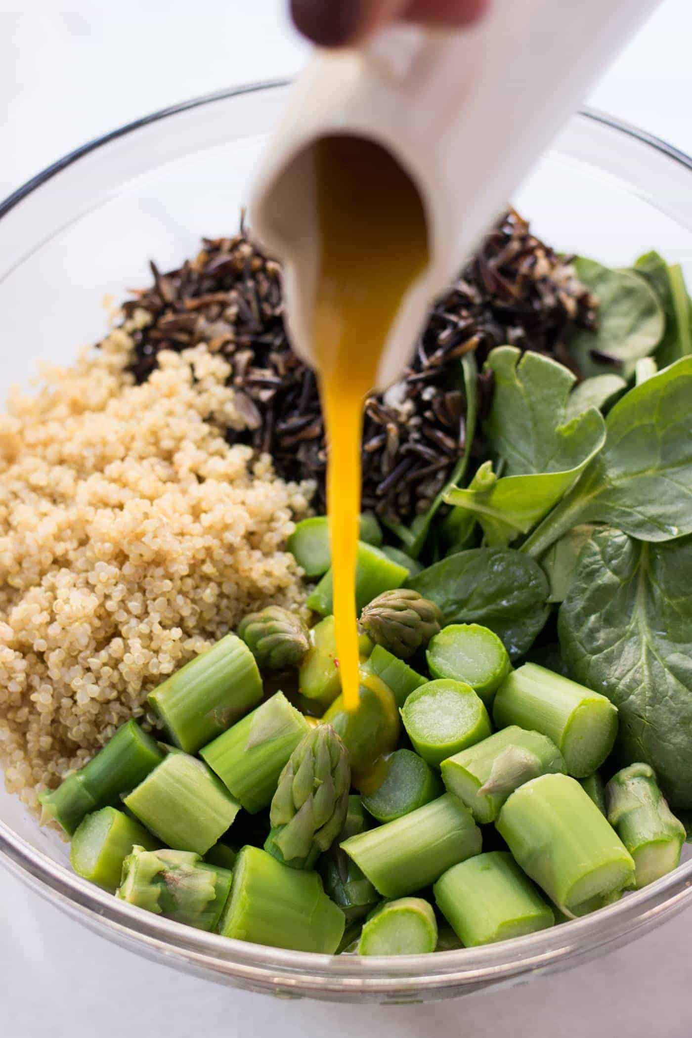 Wild Rice Quinoa Salad with Asparagus Simply Quinoa