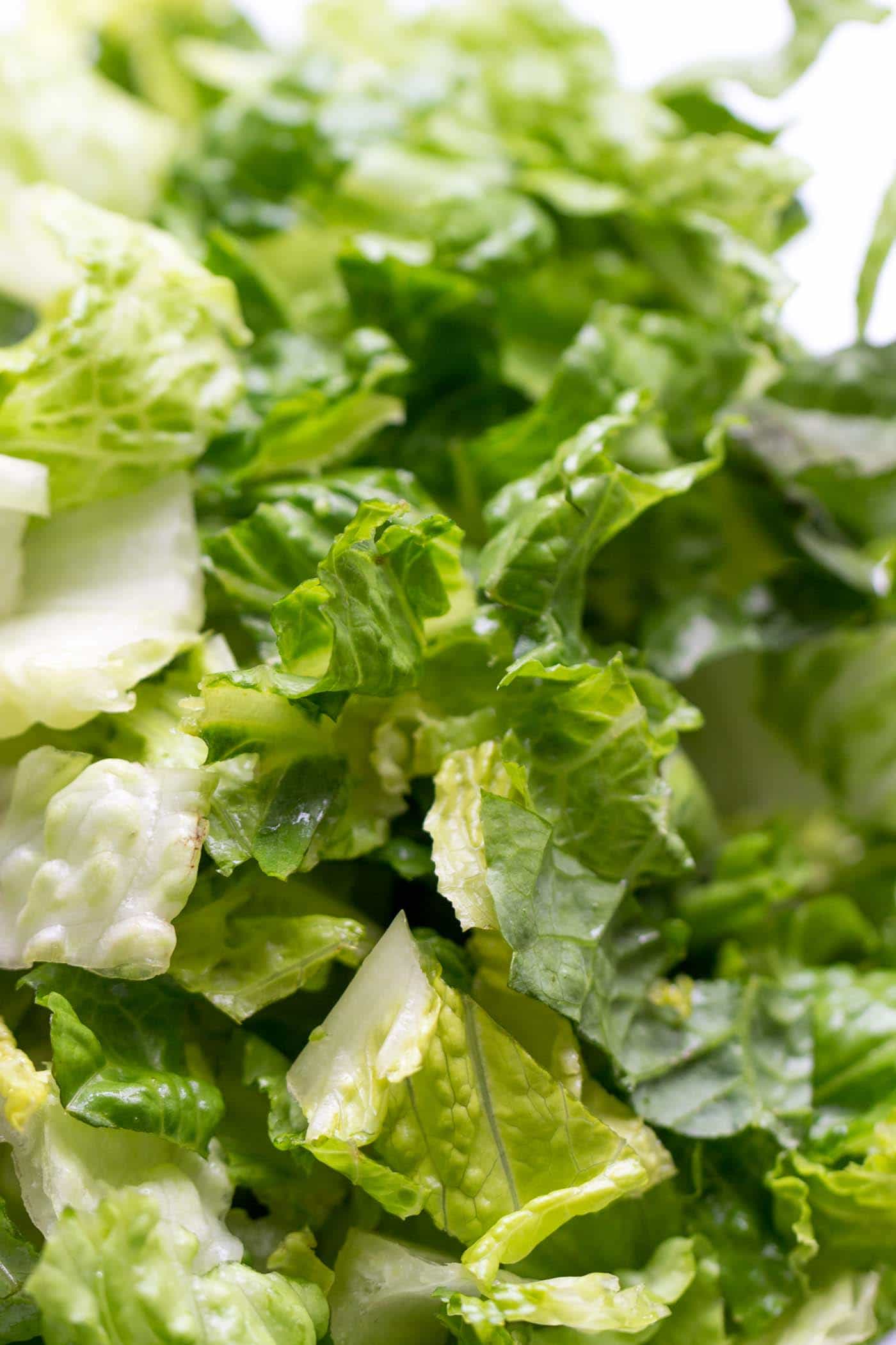 This is the BEST vegan caesar salad I've ever tasted...AND the dressing is nut-free!!