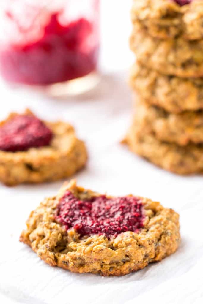 Peanut Butter + Jelly Quinoa Breakfast Cookies Simply Quinoa
