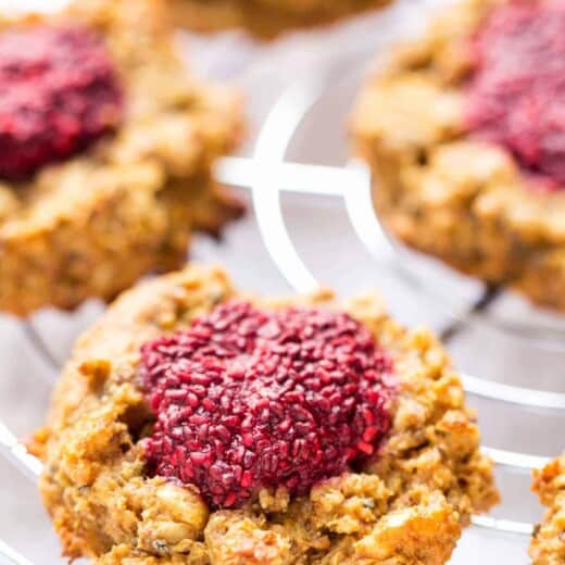Peanut Butter + Jelly Quinoa Breakfast Cookies Simply Quinoa