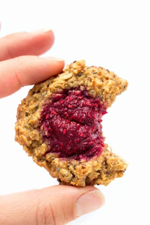 Peanut Butter + Jelly Quinoa Breakfast Cookies Simply Quinoa
