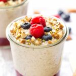 Buckwheat + Quinoa Porridge -- the perfect portable breakfast option when you're tired of overnight oats! [gluten-free + vegan]