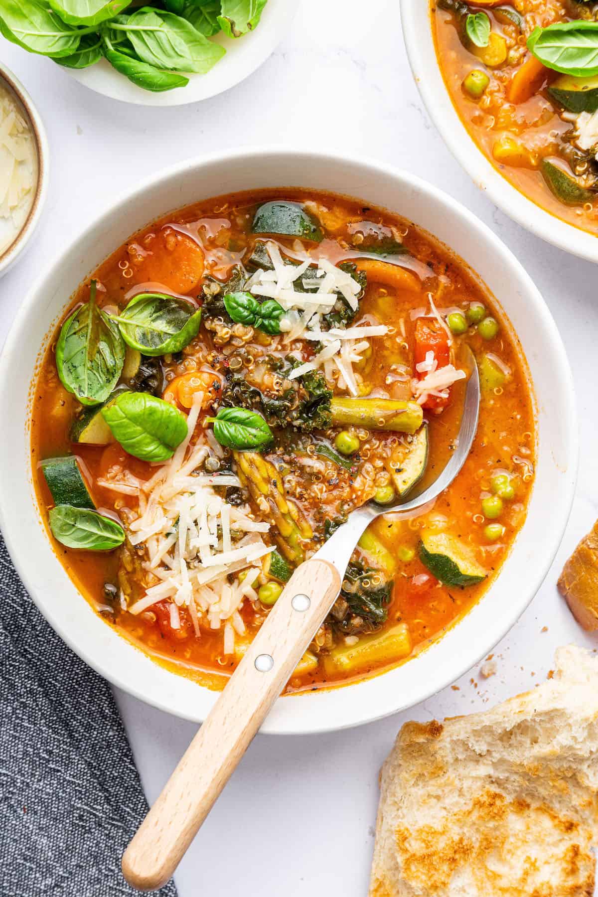Vegetarian Minestrone Soup