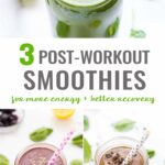 The 3 BEST post-workout smoothies to get more energy and recover more quickly