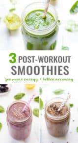 The 3 BEST post-workout smoothies to get more energy and recover more quickly